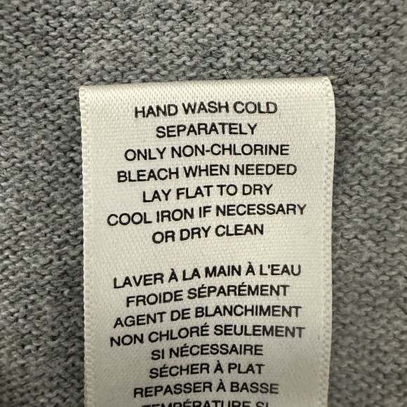 NEW Michael Kors Thin Knit V-Neck Belt Poncho Shawl Wrap Pullover Tunic Top M - Picture 13 of 14